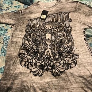 Brand new men’s XL Affliction t shirts